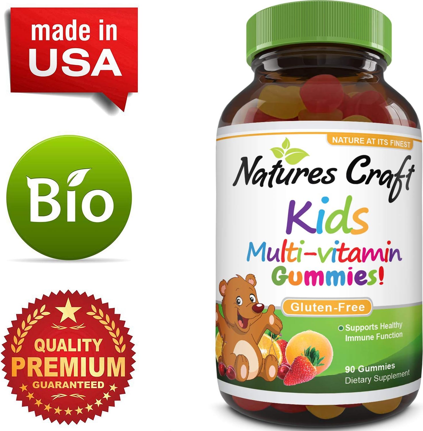 Gummy Vitamins for Kids Immune Support Children's Vitamins