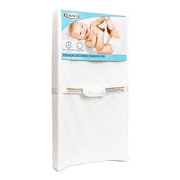 standard baby changing pad size