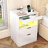 Gadroad LED Nightstand with Charging