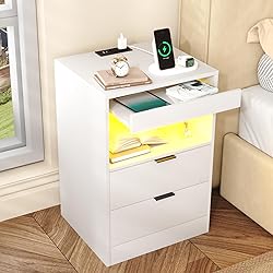 Gadroad LED Nightstand with Charging