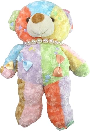 Amazon テイクオフ Kawaiiベアパステル ぬいぐるみ オルゴール L おもちゃ おもちゃ