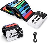 POGOLAB 49 Keys Roll Up Piano Keyboard Portable Silicone Folding Keyboard view 1