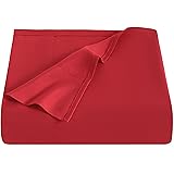 NTBAY California King Flat Sheet Only - Brushed
