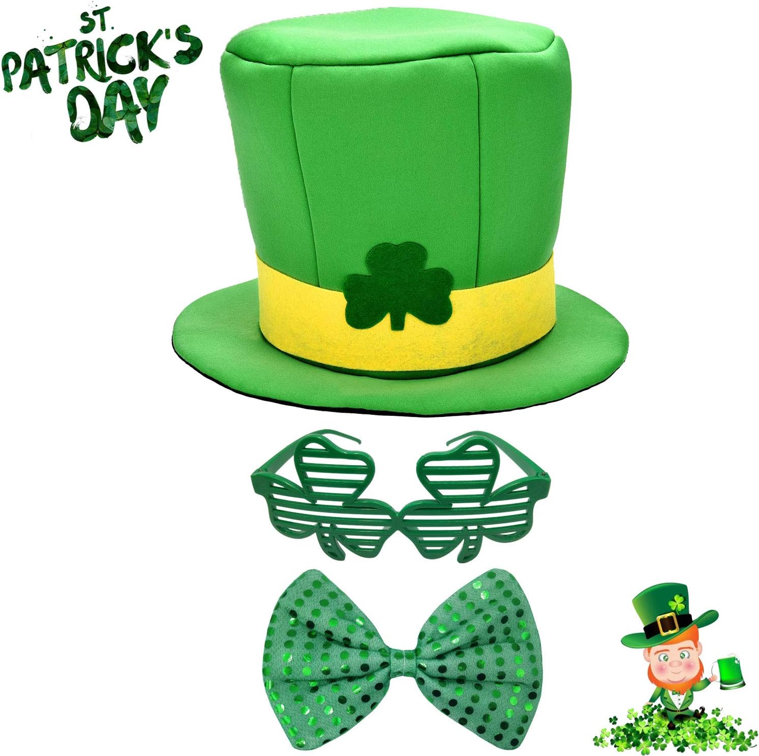 Amazon Com St Patrick S Day Party Supplies Favor Set 1 Shamrock