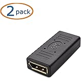 Cable Matters (2-Pack) Gold Plated DisplayPort Female Coupler