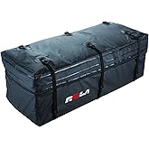 ROLA 59102 Wallaroo Cargo Bag, Rainproof, Expandable Hitch Tray Carrier,Black