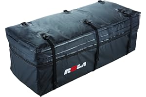 ROLA 59102 Wallaroo Cargo Bag, Rainproof, Expandable Hitch Tray Carrier,Black