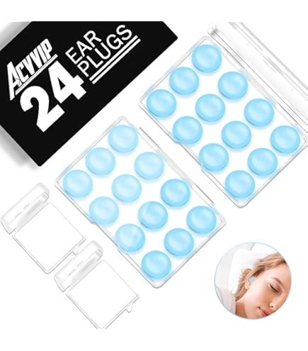 Ear Plugs For Sleeping - 16 Pack Noise Cancelling Silicone EarPlugs, Reusable - View #5