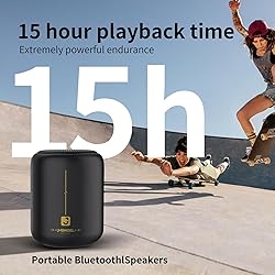 Portable Bluetooth Speaker,IPX7 Waterproof Wireless