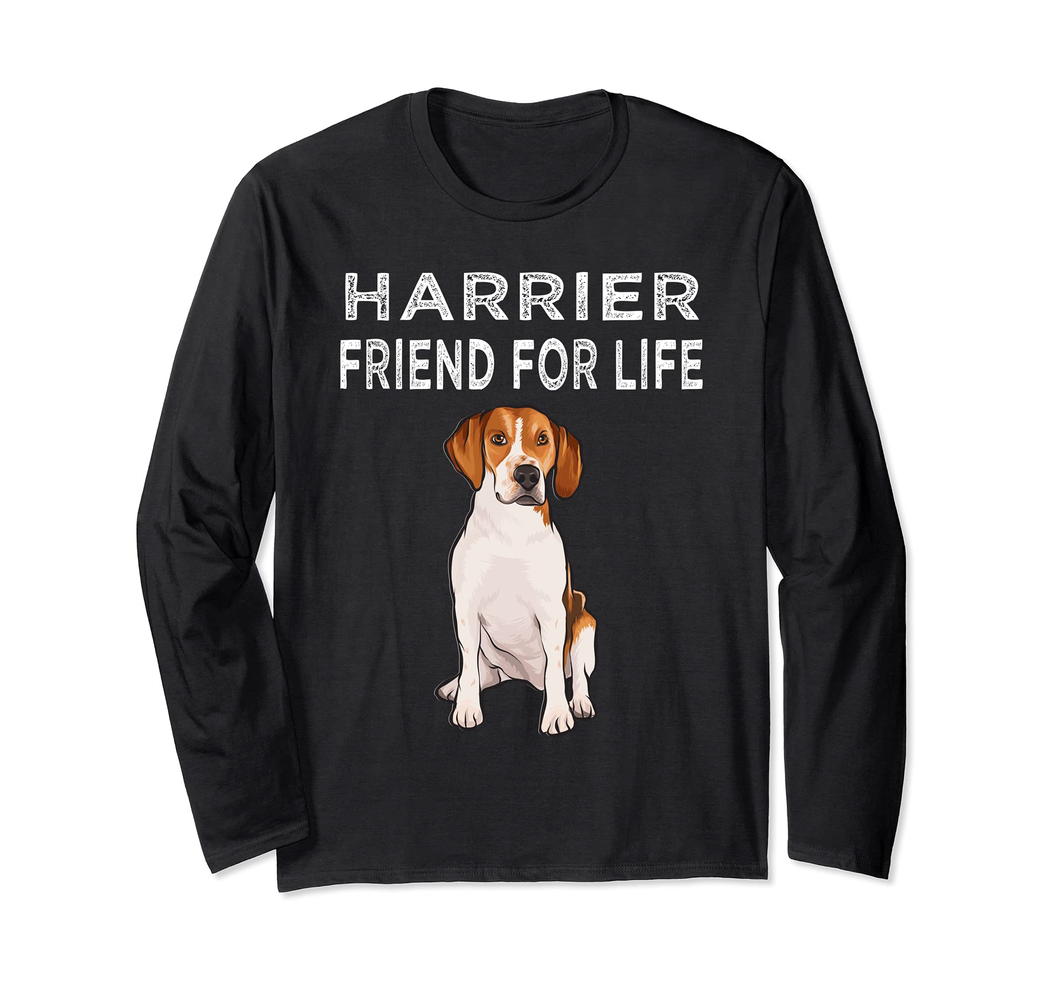Harrier Friend For Life Dog Friendship Long Sleeve T-Shirt