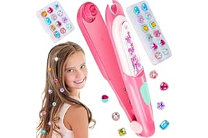 Hair Gem Stamper Bedazzling Kit - Ultimate Bedazzler Tool with Reusable Shining Diamonds - Rhinestone Kit & Styling Accessori