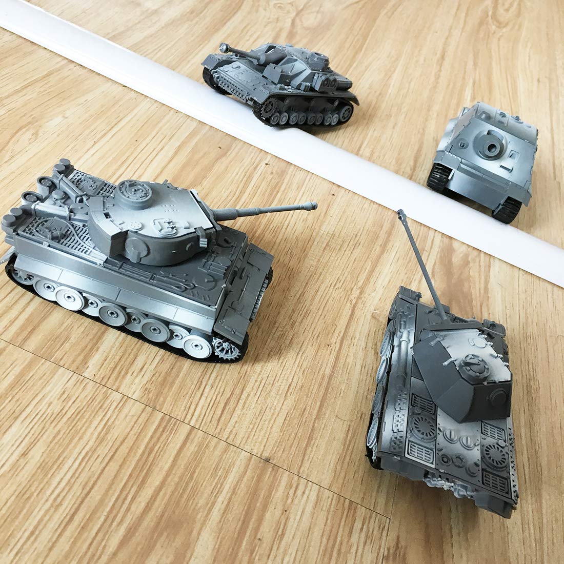 Mua Kvvdi 4 Sets Upgrade 3D Puzzles Plastic Model Tank Kit for Adults