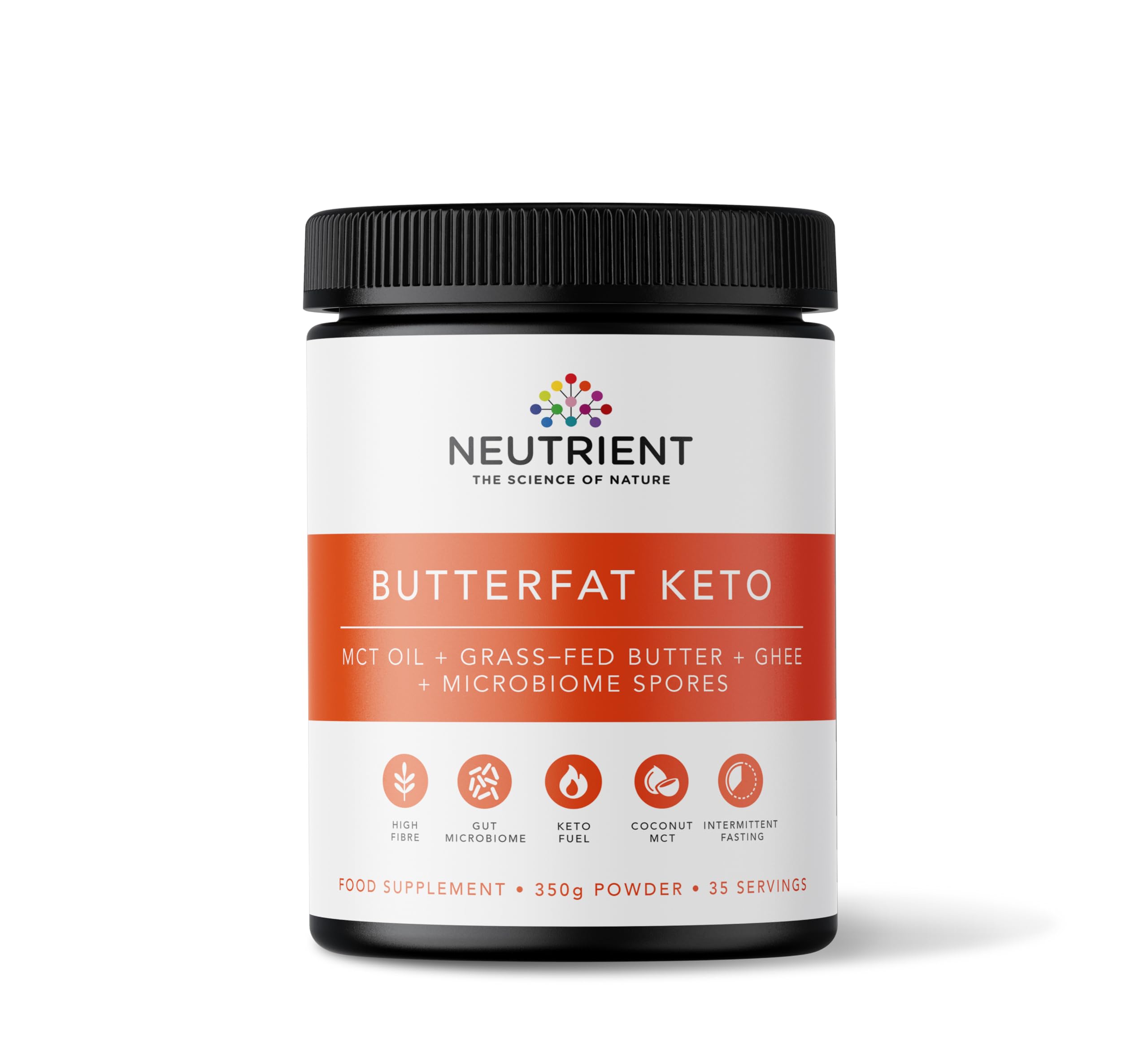 Neutrient™ Butterfat Keto MCT Powder with Coconut Sourced MCT Oil & Ghee