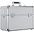 HMF 14411-02 Alu Waffenkoffer für 2 Pistolen, Doppelseitig, 31 x 26 x 15 cm, Schwarz bei online bestellen
