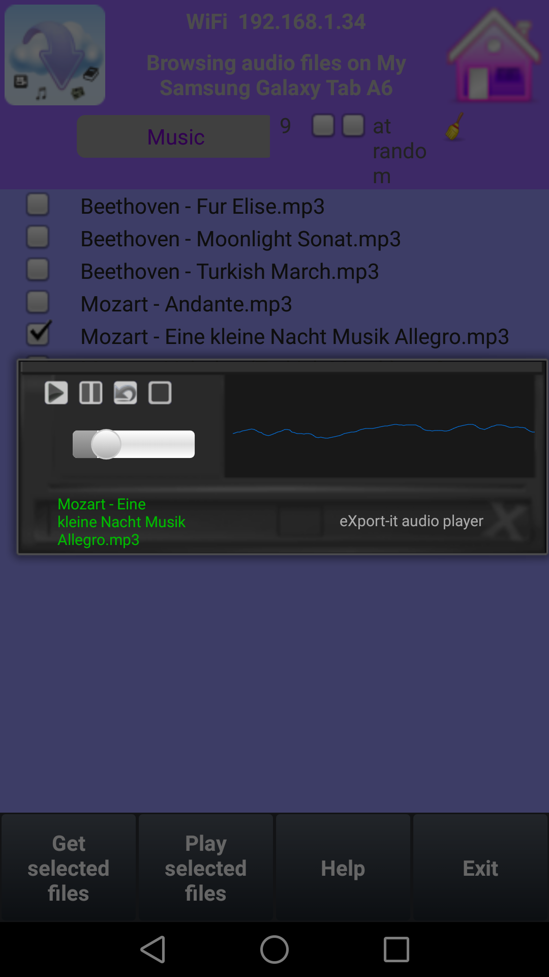 export-it, UPnP and HTTP server & client