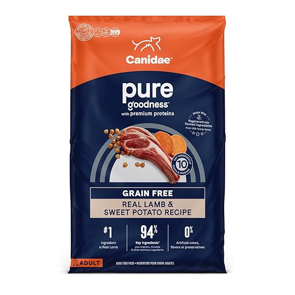 CANIDAE PURE LIMITED INGREDIENT PREMIUM ADULT DRY DOG...