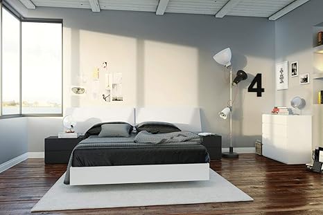 Amazon Com Nexera Melrose 5 Piece Full Size Bedroom Set