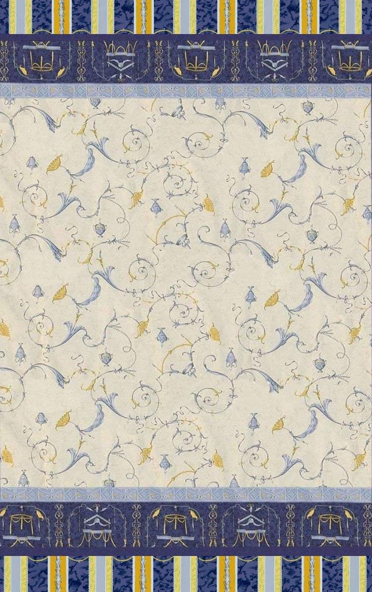 BassettiOPLONTIS Granfoulard, Cotton, Blue, 350 x 270 x 1 cm