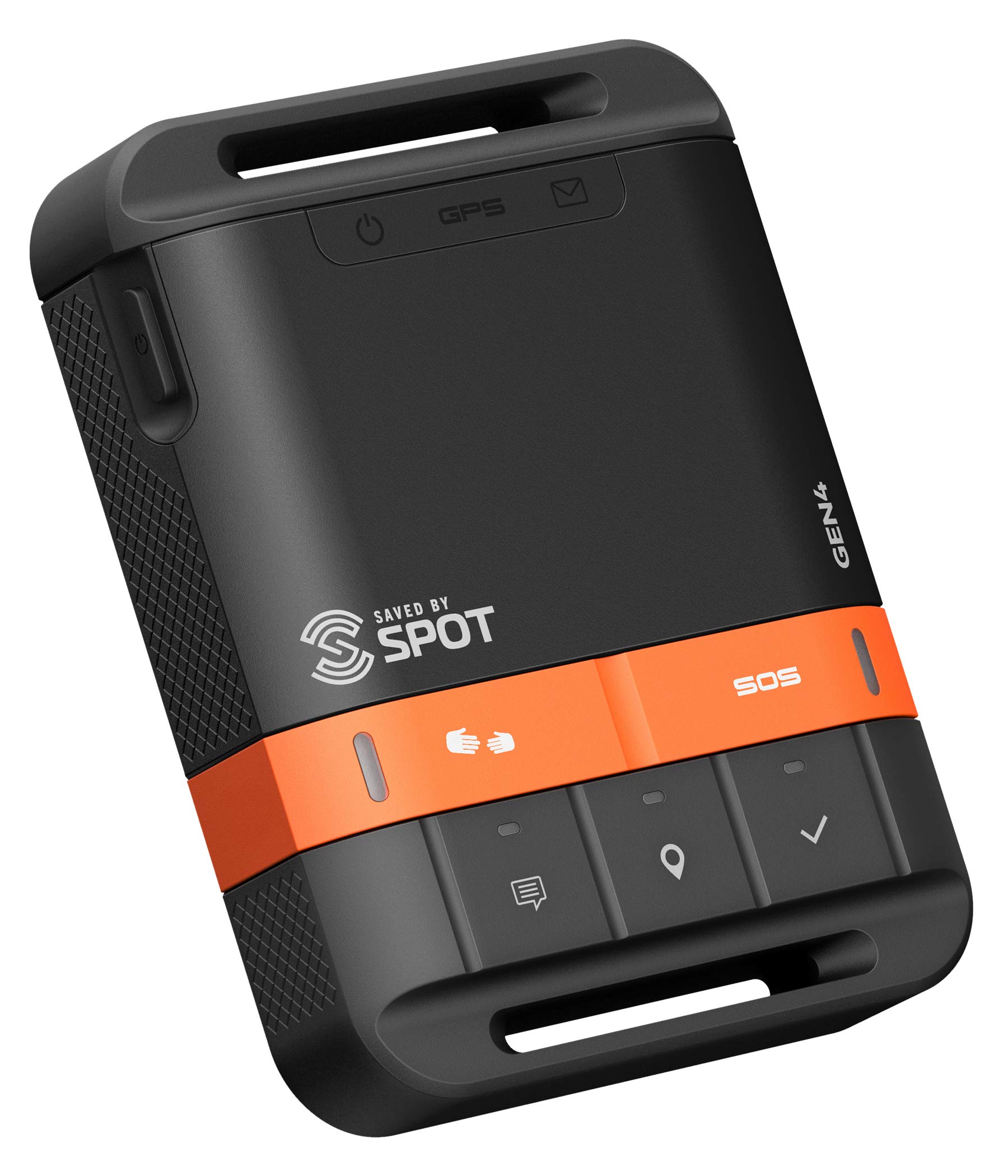 Spot Gen 4 Satellite GPS Messenger | Handheld Portable GPS Messenger for Hiking, Camping, Outdoor Activities | Globalstar Satellite Network Coverage | Subscription Applicable