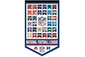 WINCRAFT Football League All Teams Pennant Banner