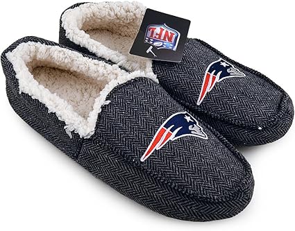 patriots slippers
