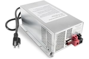 USSKYBOY WF-9855 55 Amp Deck Mount Charger/Converter with Lithium-Ion Switch Replacement for RV Trailer Camper 9800 Series