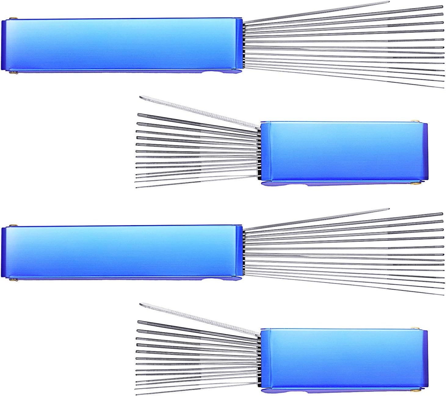 4 Pieces Torch Tip Cleaner Set Carb Carburetor Jet Cleaner for Cleaning Welding Cutting Nozzles/Tips, Gas Orifices, Sprinklers and Shower Heads, 13 Wire Set: Home Improvement