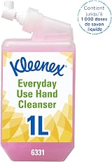 Kleenex Everyday Use Hand Soap Refill 1 Litre Pink Liquid Wash 6331 view 3