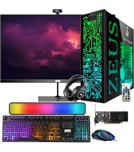 Amazon.com: TechMagnet Gaming Desktop PC, Intel i5 4th Gen, Zeus
