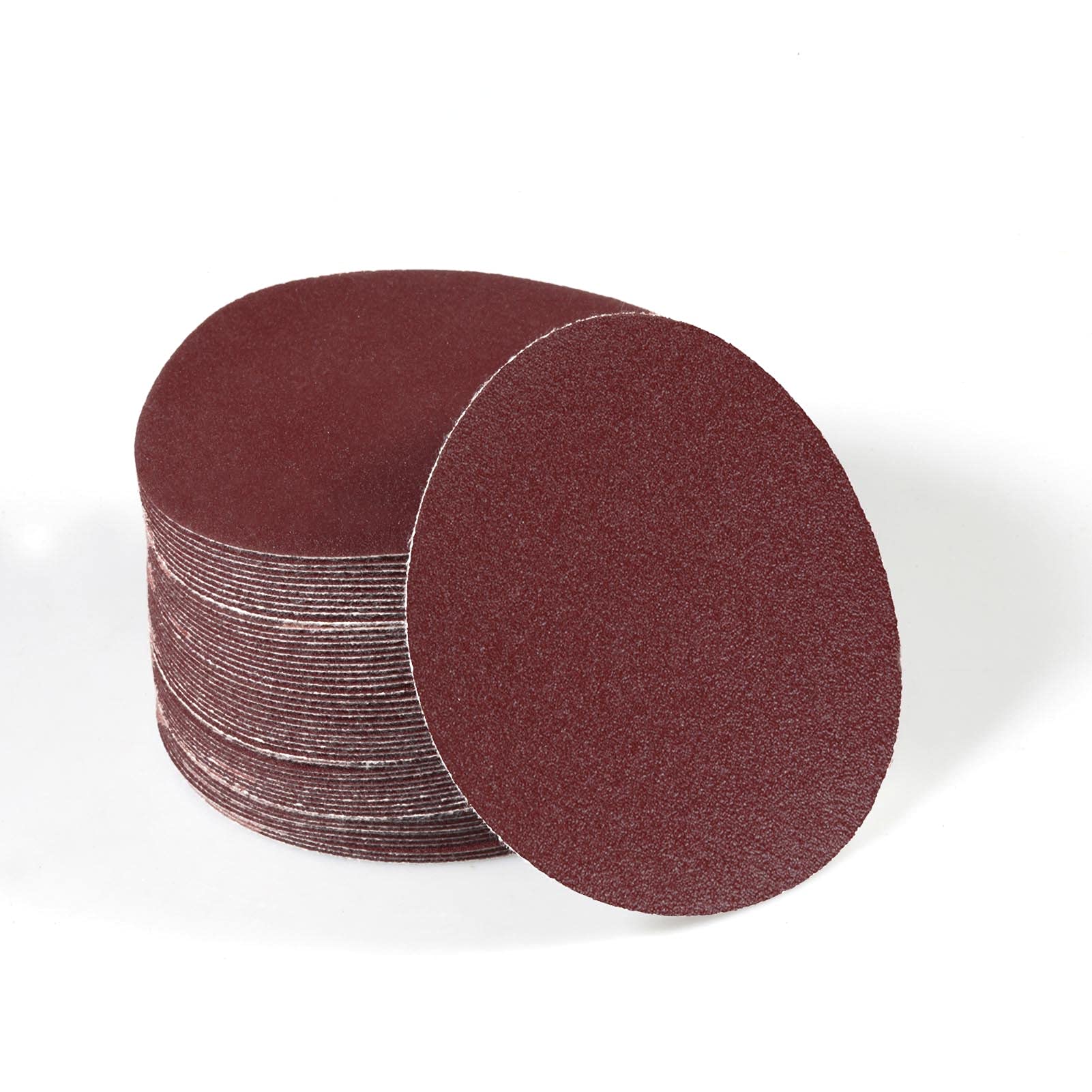 SPEEDWOX 50pcs Sanding Discs 4 Inches Sandpaper 240 Grit Hook and Loop Sanding Discs for Drill Grinder Rotary Tools No Hole