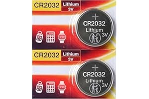 CR2032 Batteries, Long Lasting 3V Lithium Coin Cell 2032 Battery for Apple Airtag, Car Key Fobs, Watches, Heart Rate Monitors