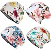 JarseHera Womens Slouchy Beanie Cotton Chemo Caps Cancer Headwear Hats Turban