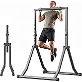 YICHIJIAN Foldable Pull Up Bar Station 58.3''-76.8'' Power Tower