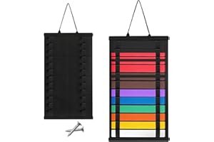 Famaster Wooden Karate & Taekwondo Belt Display Rack - Celebrate Beginners'Journey - A Meaningful Gift of Effort and Perseverance