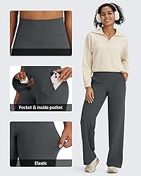 G4Free Yoga Pants Women Flare High Waisted Dress