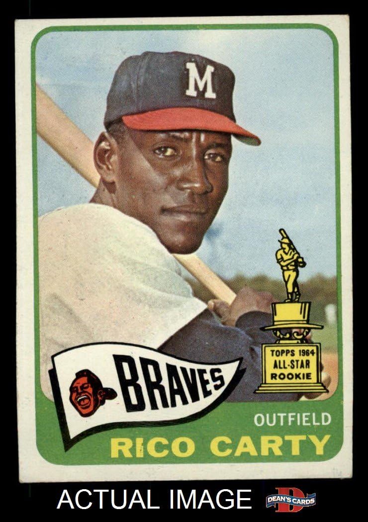 1965 Topps 305 Rico Carty Milwaukee Braves (Baseball Card