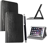 Mobile Stuff 10" 10.1" Tablet Case Cover Universal Leather Stand Folio Rotating view 1