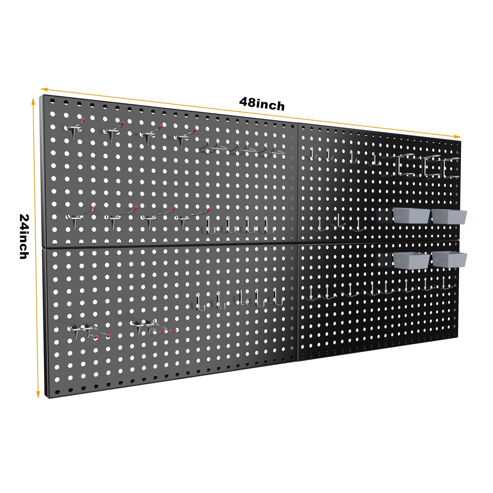 Mua Pegboard Smith 4ft Metal Pegboard Storage Kit for Standard Tools ...