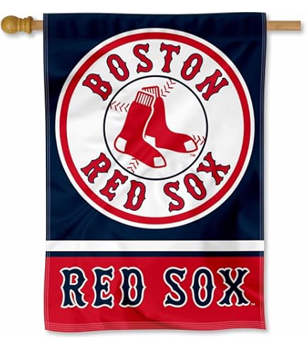 Amazon.com : Boston Red Sox Double Sided Garden Flag