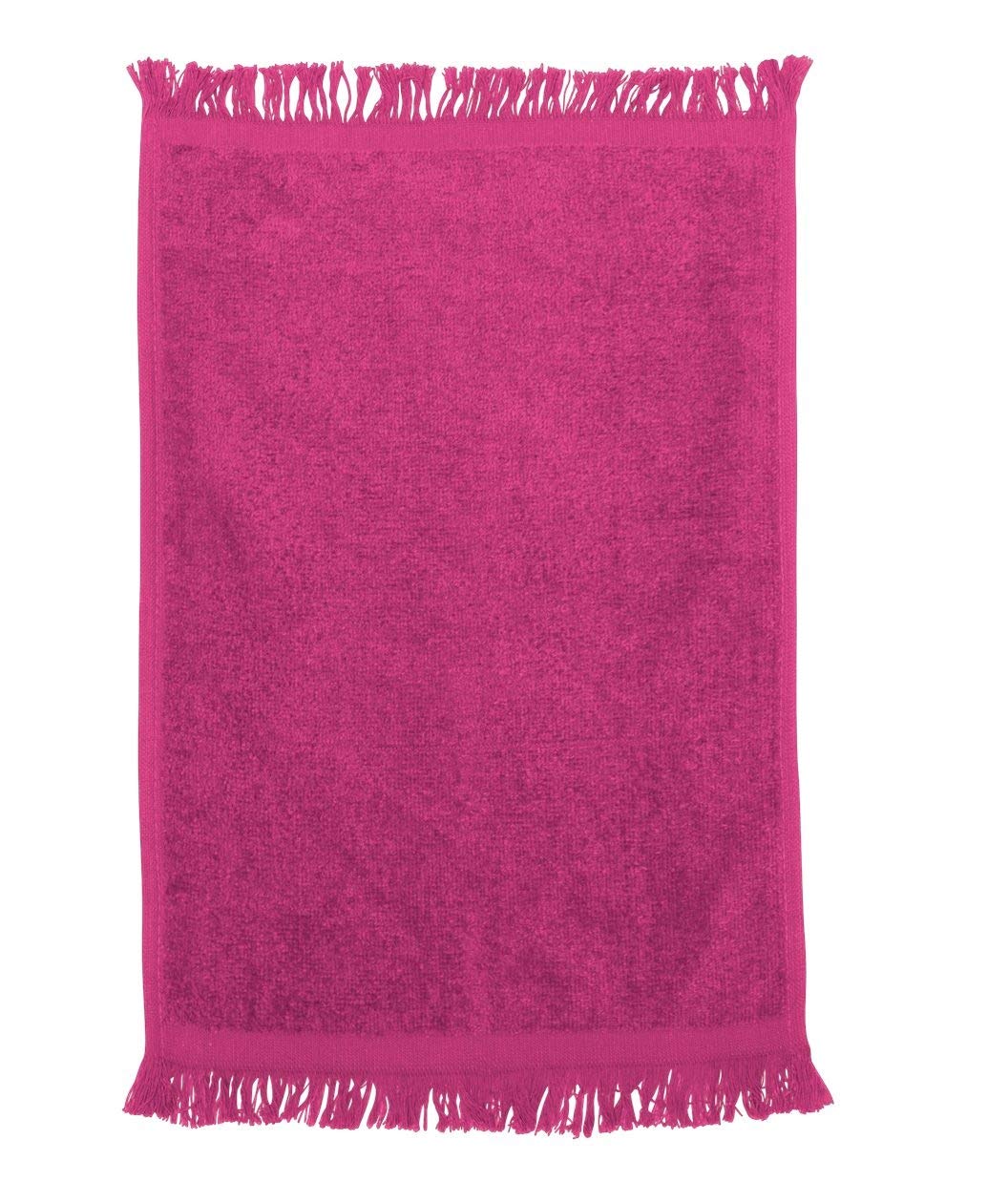 NEW Pack of 24 LIME GREEN Fingertip Towels w/ Fringed Ends 11x18 100