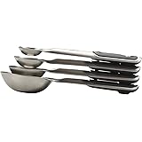 OXO Good Grips Stainless Steel Measuring Spoons with Magnetic Snaps