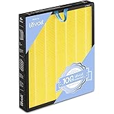 LEVOIT Genuine Vital 100S-P Air Purifier Pet Allergy Replacement Filter, Supports HEPA Sleep Mode, High-Efficiency Activated Carbon Filters, Vital 100S-RF-PA , 1 Pack, Yellow
