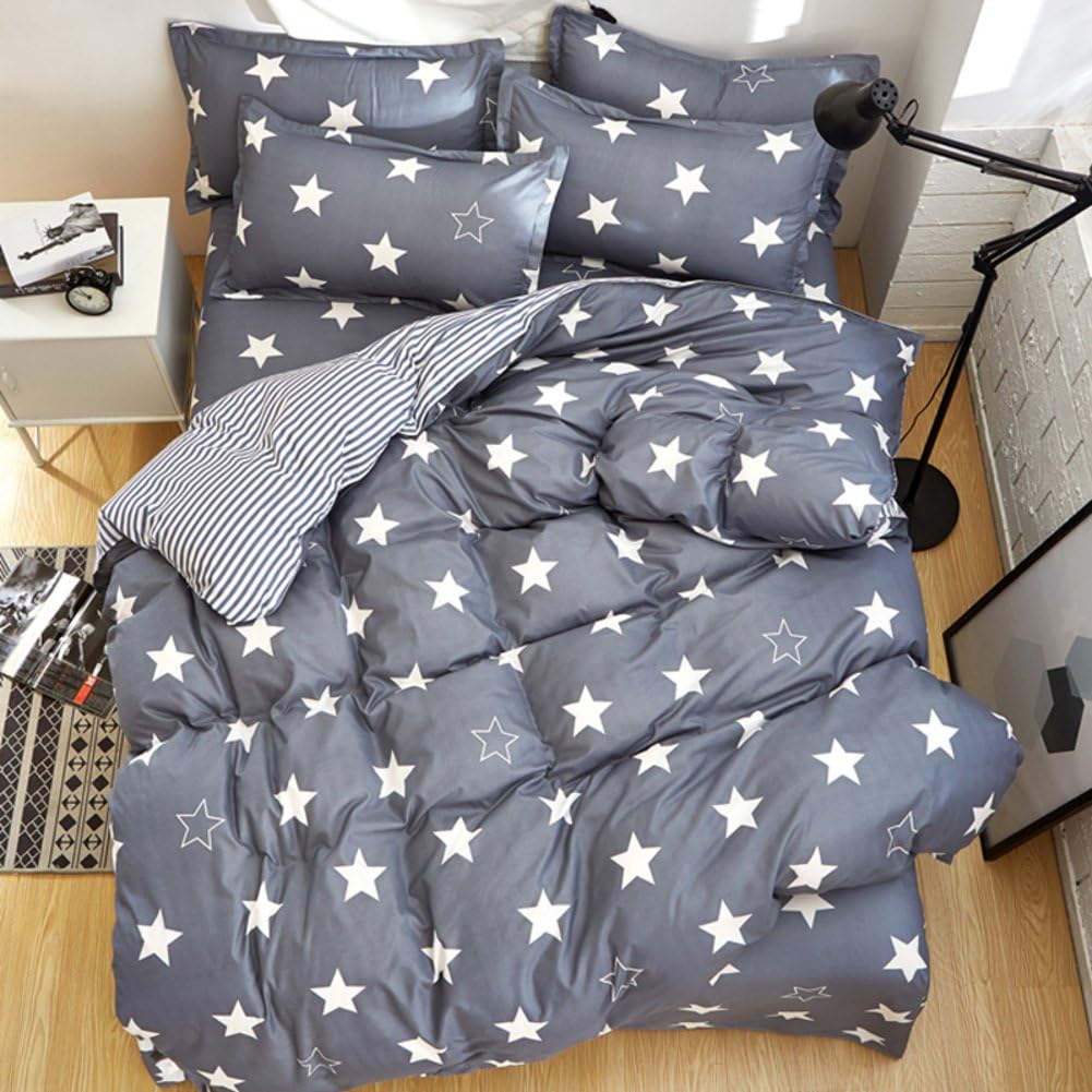 PAJKHDQFVC Hotel Double Fleece Duvet Cover Korean Version Quilt Cover Cartoon lace Quilt Sets Single Quilt Cover-U 60x110cm(24x43inch)