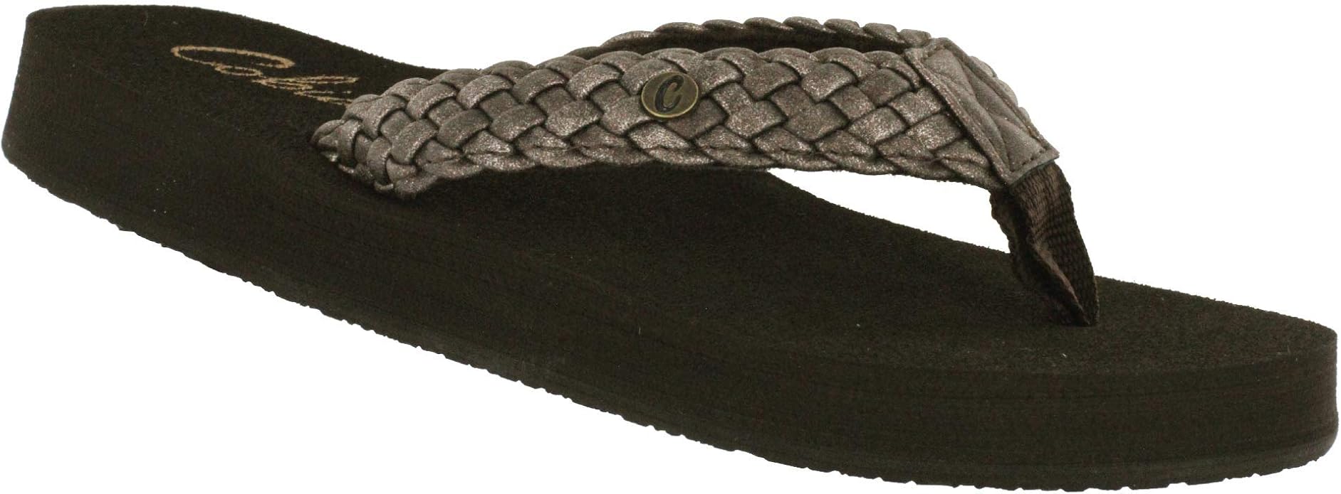 cobian braided bounce flip flops