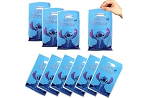 LOSEDE 30pcs Lilo and Stitch Birthday Party Gift Bags Candy Bags Goody Bags Lilo and Stitch Birthday Party Supplies Decorations (30pcs)
