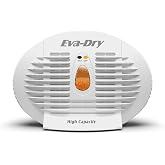 Eva-Dry E-500 Renewable Silica Gel Dehumidifier, Cordless, No Batteries | Cordless, plug-in to renew | 500 cu ft coverage | Reusable up to 10 years | Closets, safes, pantries, RVs, boats