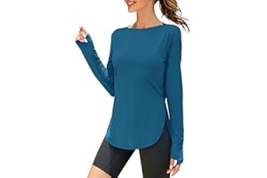 ZHENWEI Women's Long Sleeve Sun Shirt UV Protection Workout Tops Lightweight UPF 50+ Golf Gym Hiking Shirts Outdoor Clothing