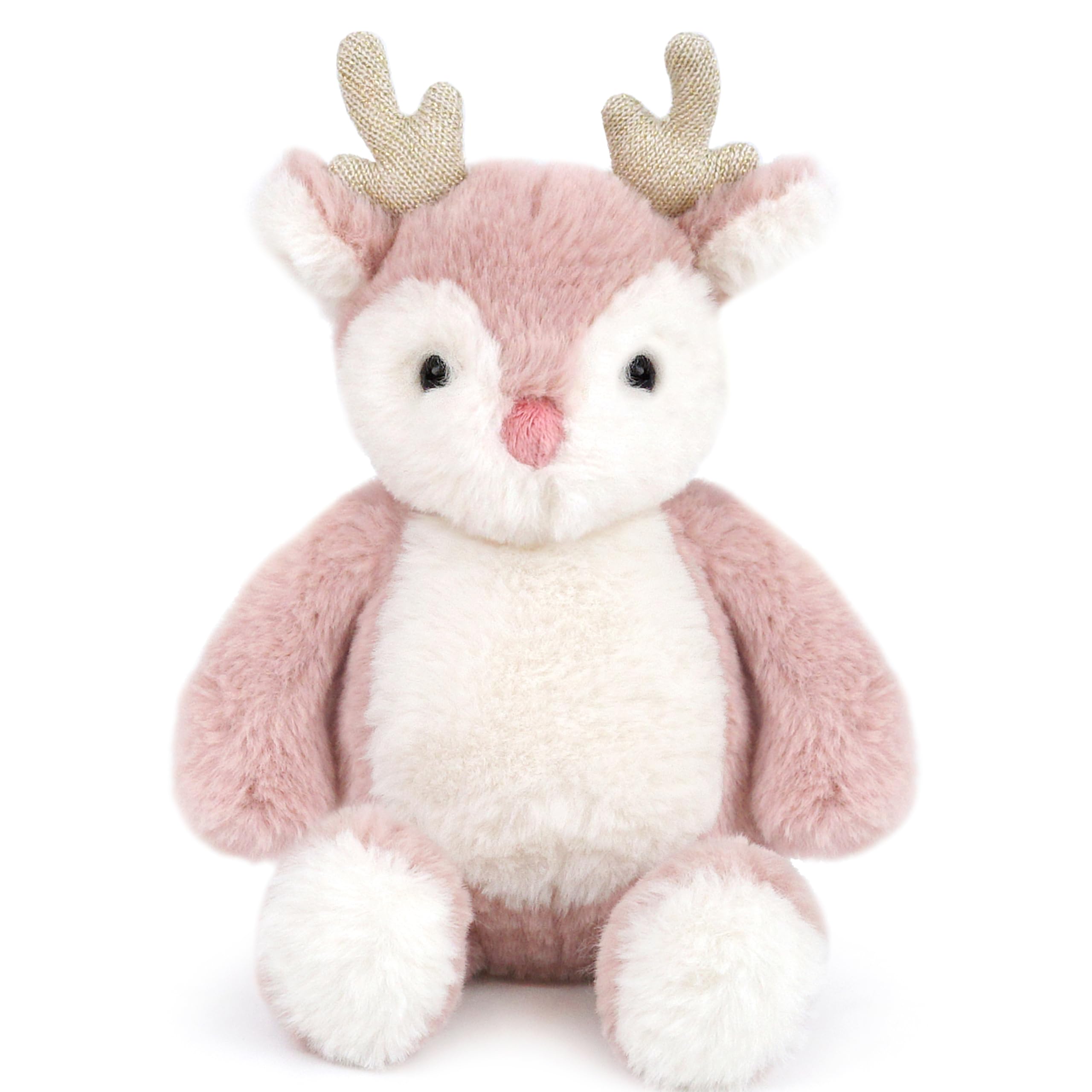 MON AMI Holly The Reindeer 10-Inch Stuffed Animal for Boys & Girls | Soft Holiday Reindeer Plush Toy | Festive Playtime Companion | Christmas Décor | Gift for All Ages