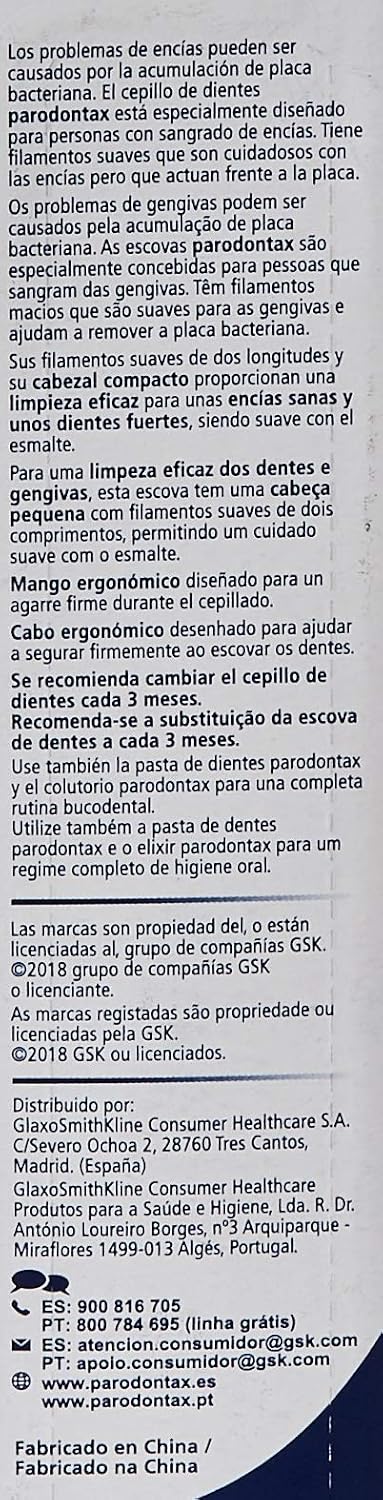 Parodontax Toothbrush Soft Adult, Black - Image 5