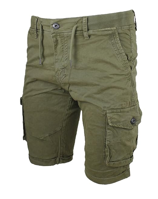 pantaloni cargo corti uomo